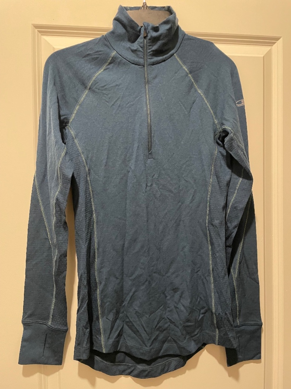 Women’s Ice Breaker Merino Wool 1/4 Zip Top Size Small